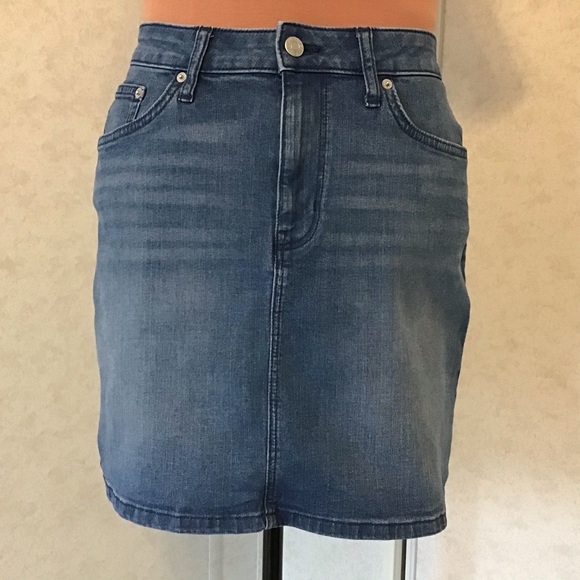 Calvin Klein Dresses & Skirts - Calvin Klein Denim Mini Skirt